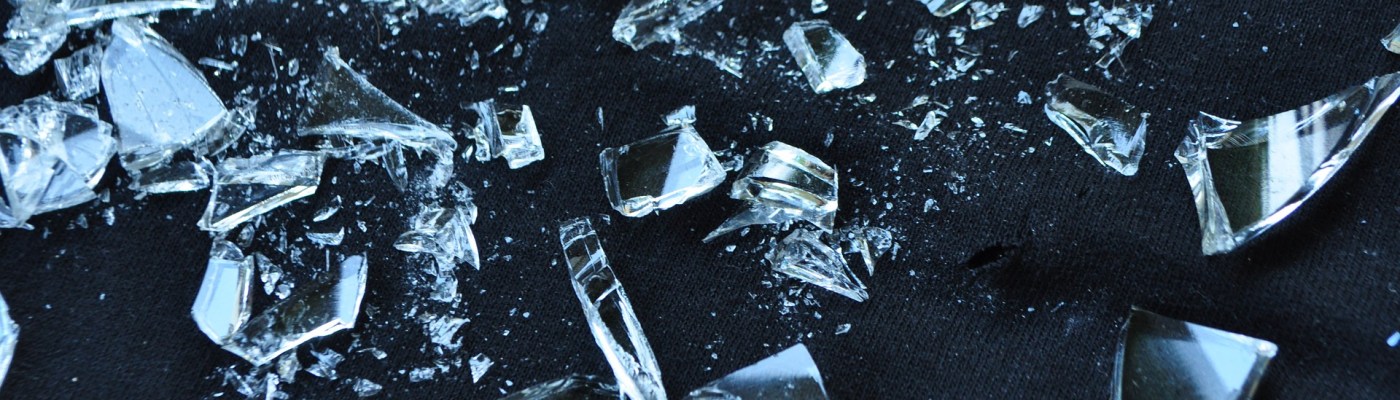 shattered glass